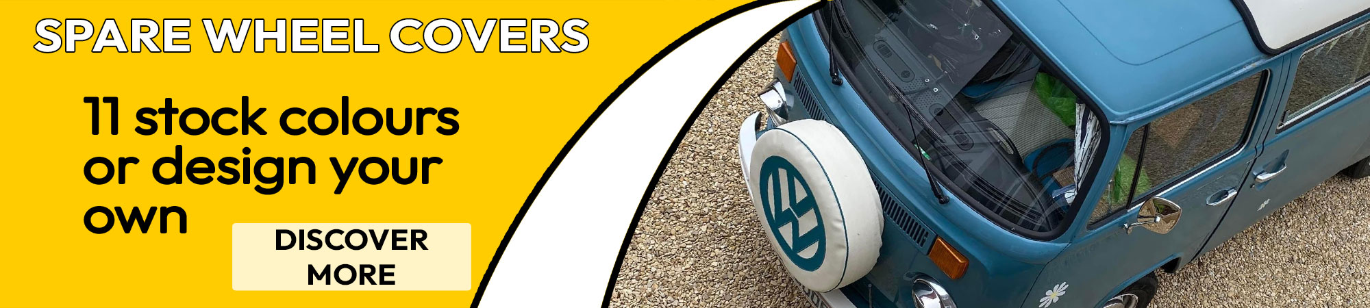 Spare wheel cover picture for volkswagen baywindow campers